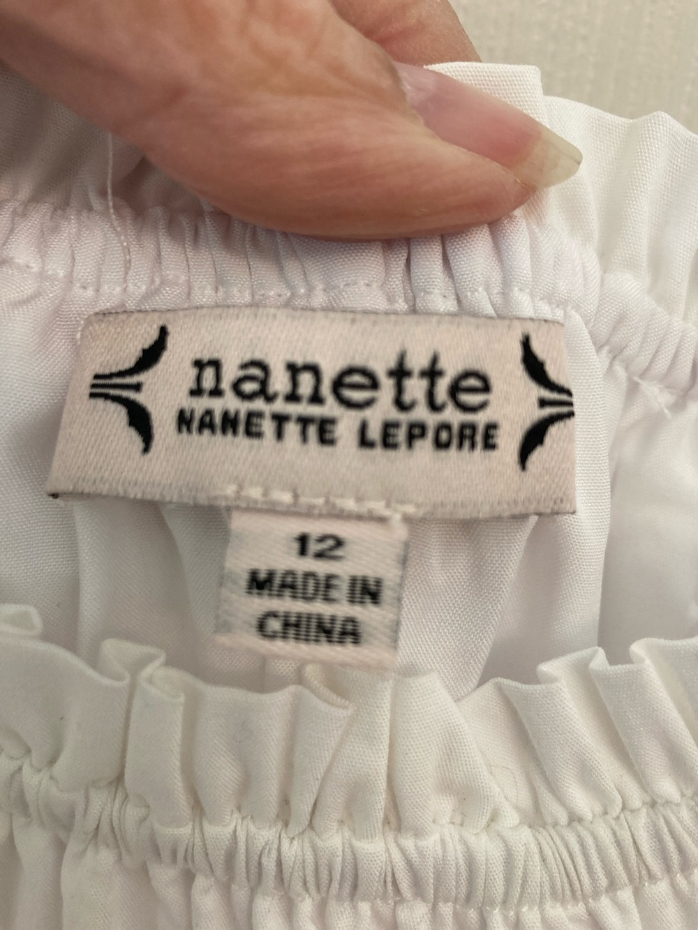 Nanette Lepore White Eyelet Puff Sleeve Maxi Dress NWOT - Picture 2 of 9